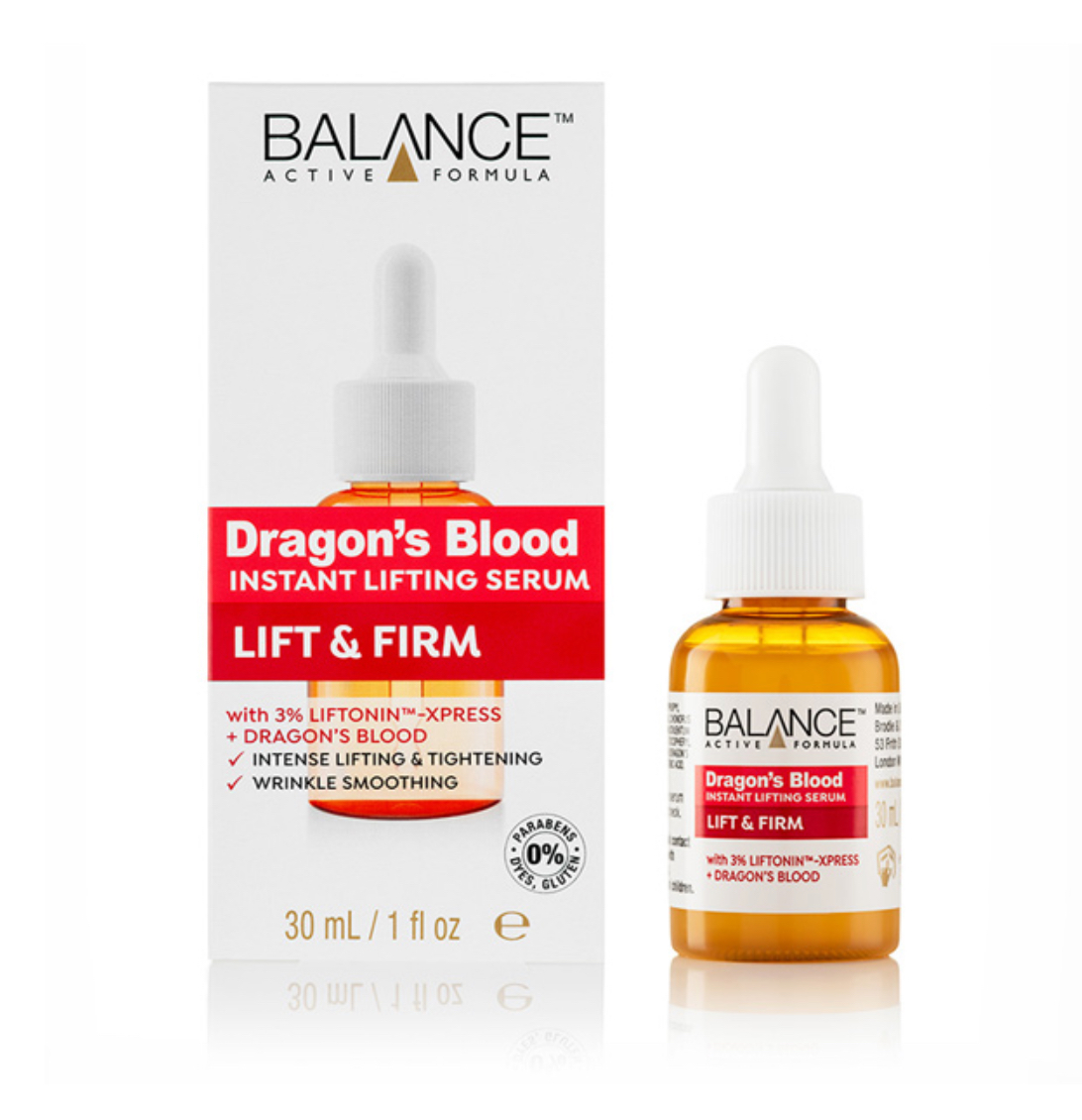 سرم بالانس BALANCE مدل دراگون بلاد DRAGONS BLOOD حجم ۳۰ میل | ضد چروک و لیفت فوری