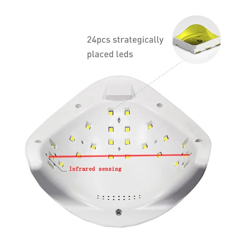 دستگاه یووی سان نایل لامپ W48 UV/led