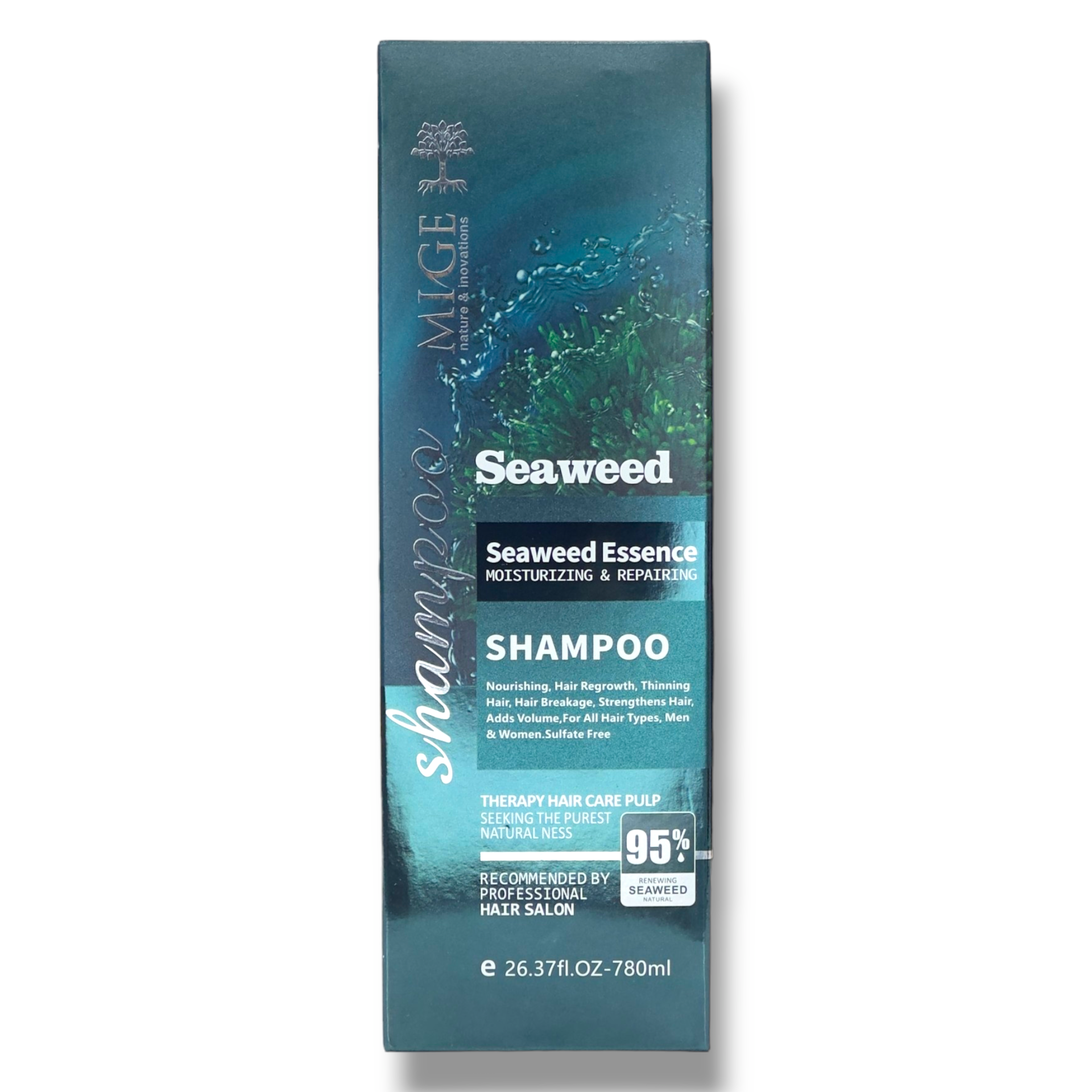 شامپو فری سولفات جلبک دریایی میگ ا Mige Seaweed Shampoo Free Sulfate