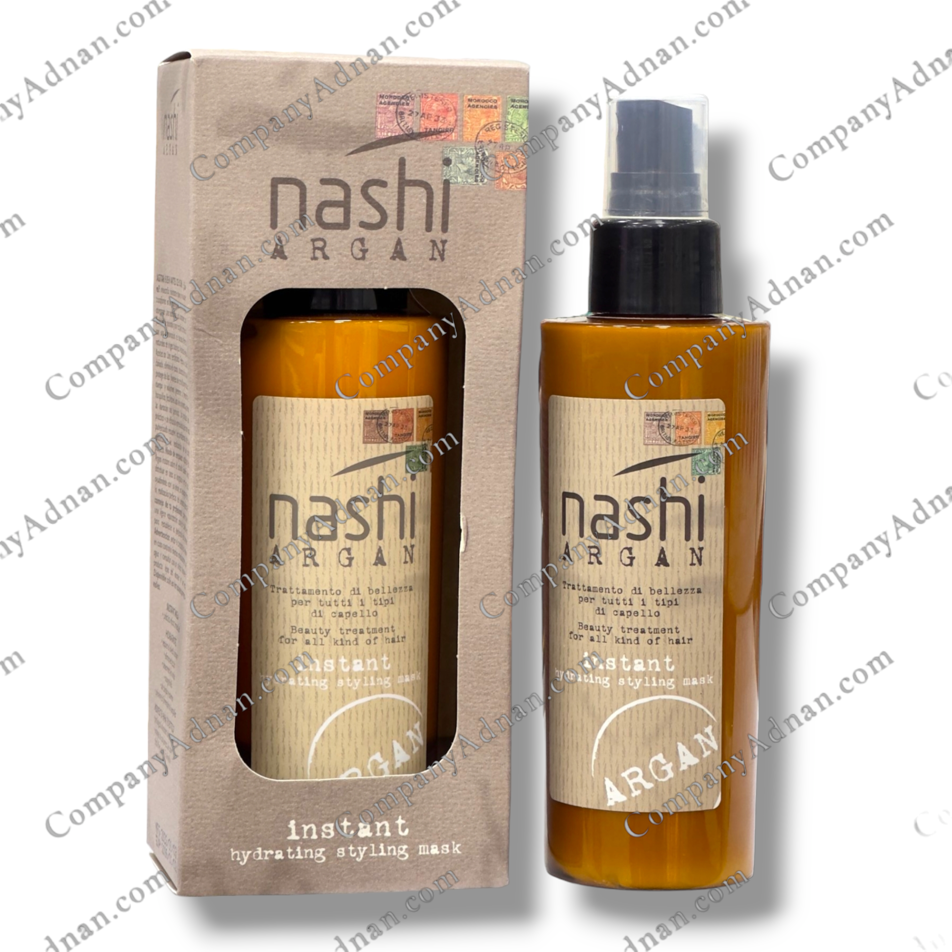 شیر مو آرگان ناشی اورجینال،Nashi ا Nashi argan hydrating styling mask 150m