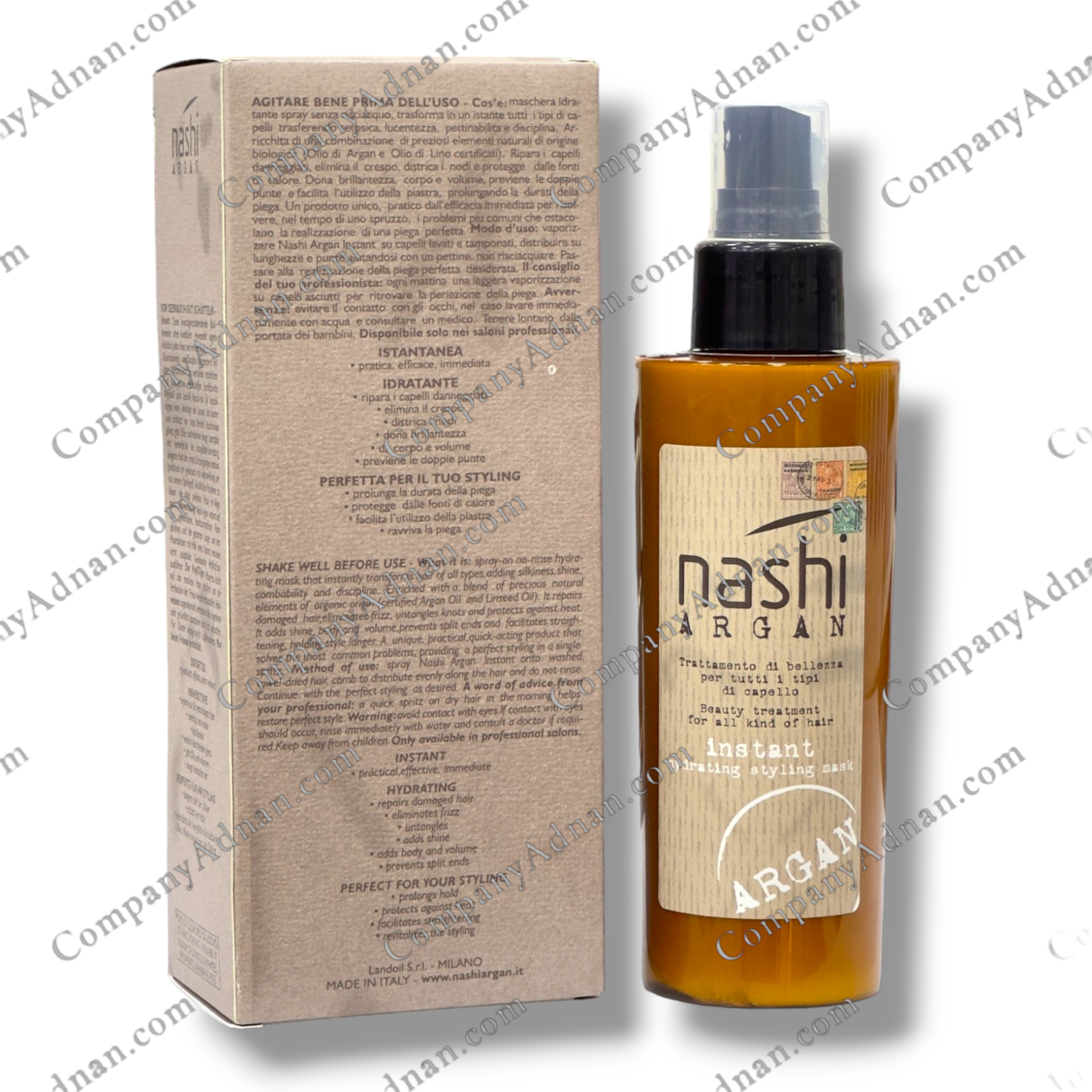 شیر مو آرگان ناشی اورجینال،Nashi ا Nashi argan hydrating styling mask 150m