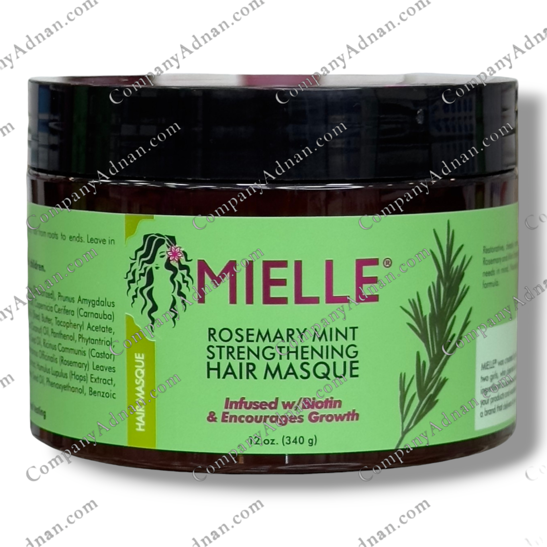 ماسک مو رزماری Mielle ا Mielle Organics Rosemary Mint Strengthening Hair Masque340gr