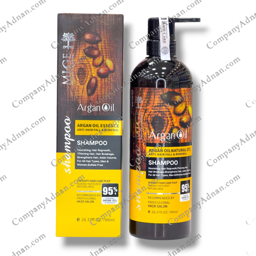 شامپو میگ Mige بدون سولفات حاوی روغن آرگان Argan Oil حجم 780 میل