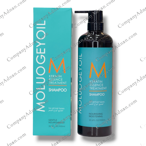 شامپو مولوجی(بدون سولفات) کراتینه وحجم دهنده حجم 900میلی لیتر ا MOLUOGEYOIL KERATIN ESSENCE SHAMPOO 900 ML