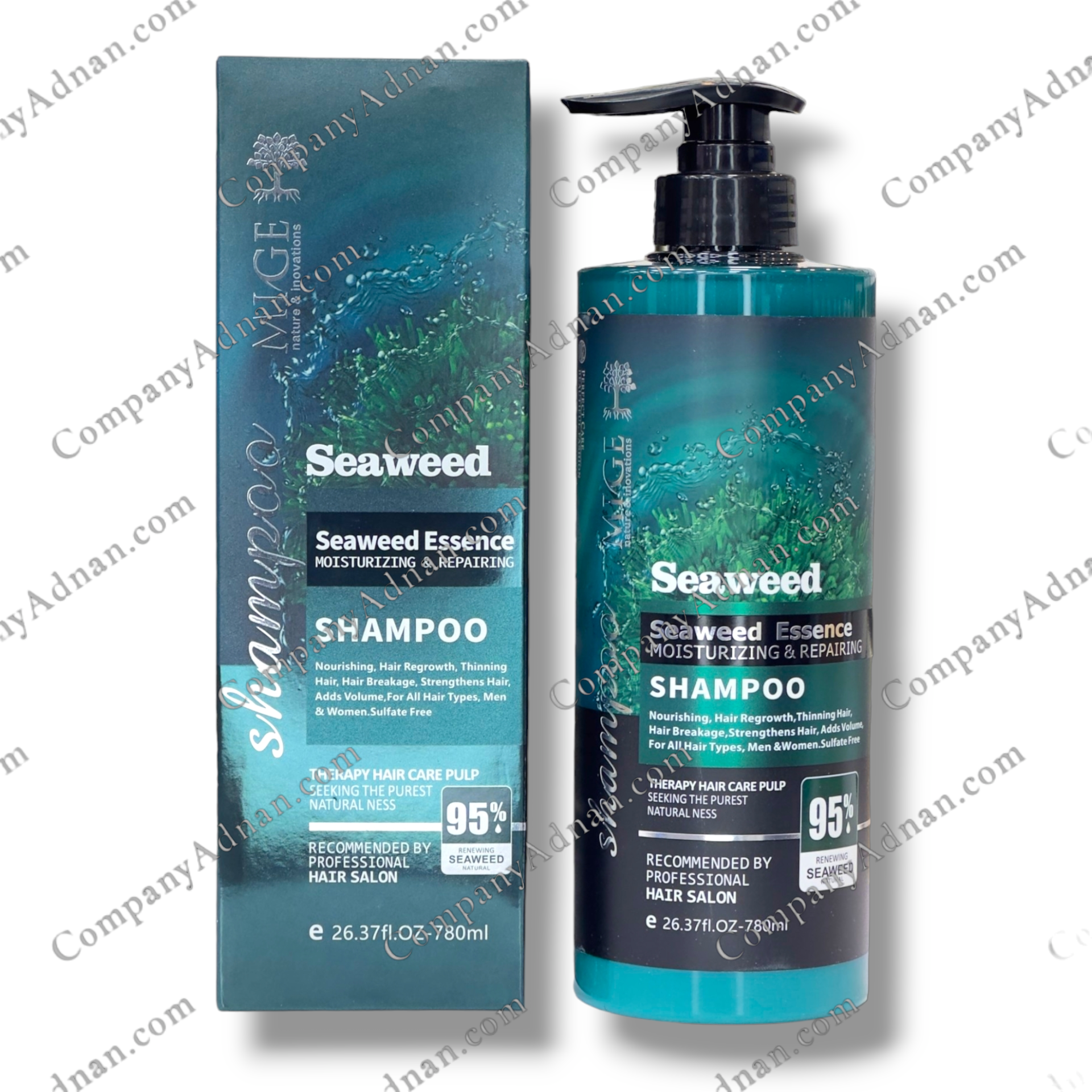 شامپو فری سولفات جلبک دریایی میگ ا Mige Seaweed Shampoo Free Sulfate