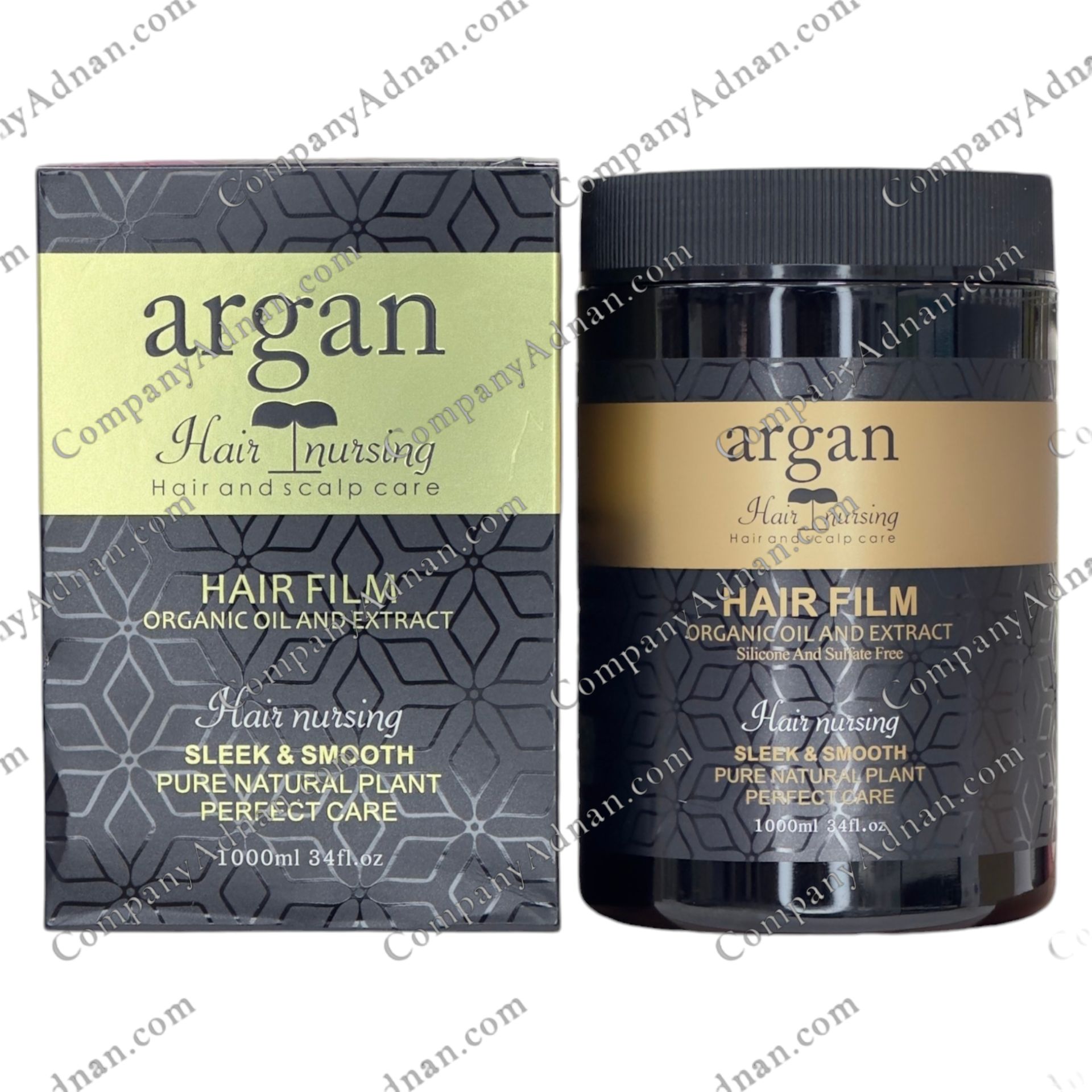 ماسک کراتین مو آرگان نوار طلایی 1000میل ARGAN OIL