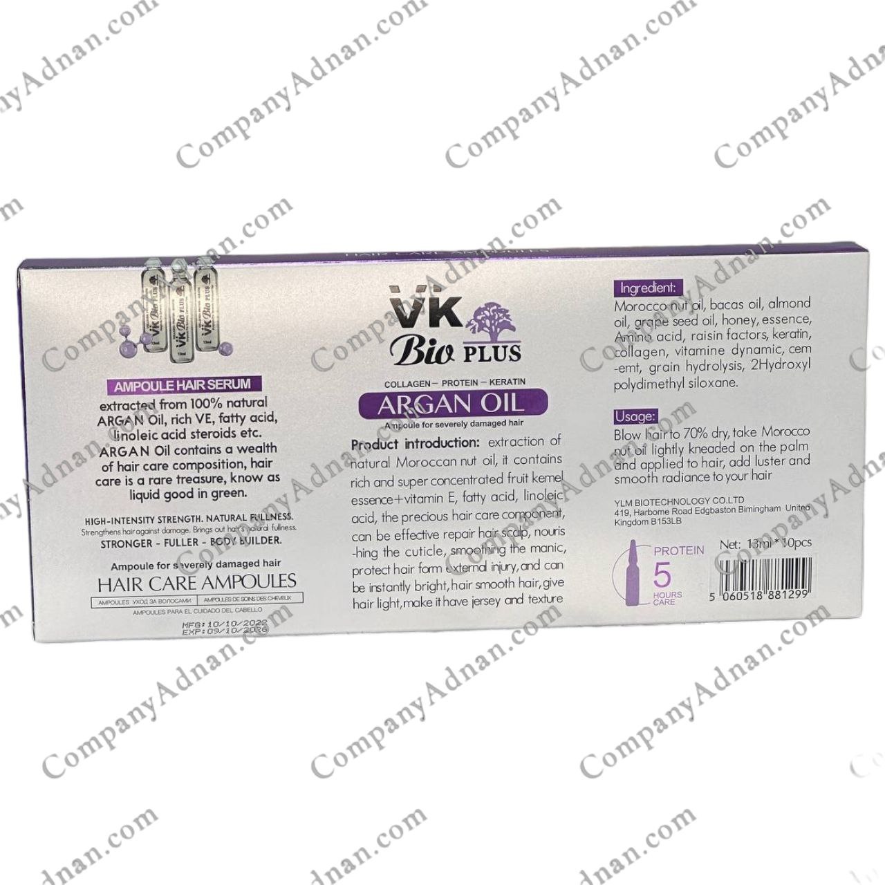  VK Bio Plus Anti-Fall Vial