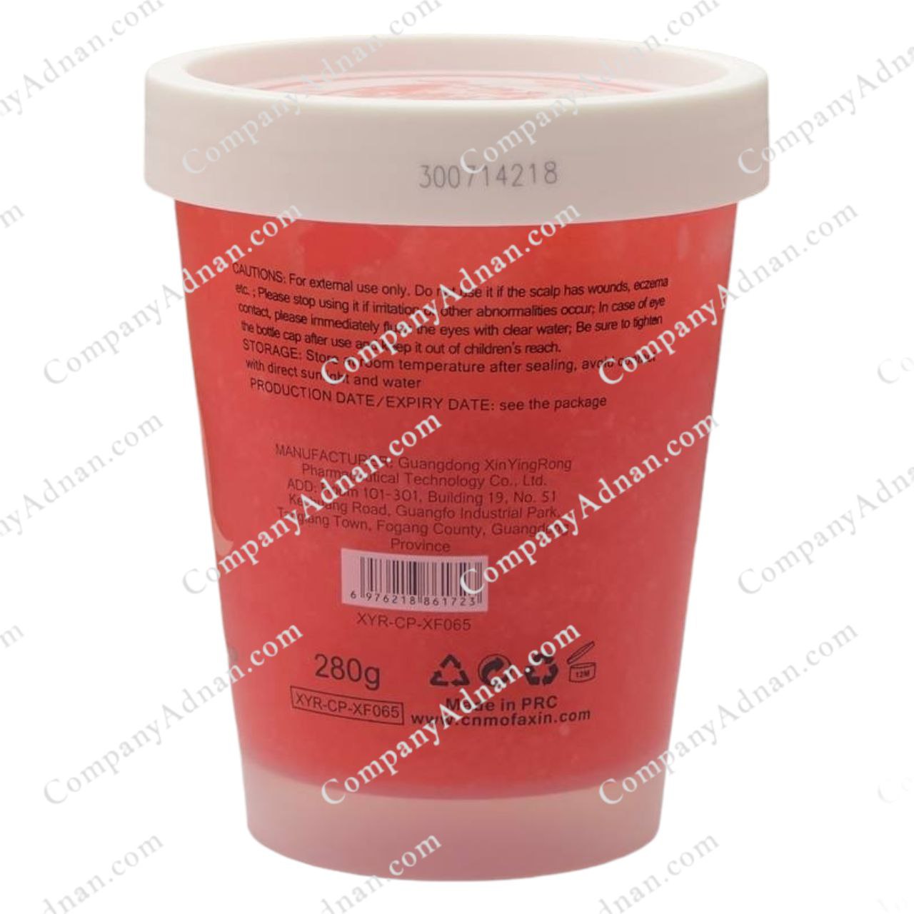 - Dead Sea Salt Head Scrub Mofaxin Strawberry Brand