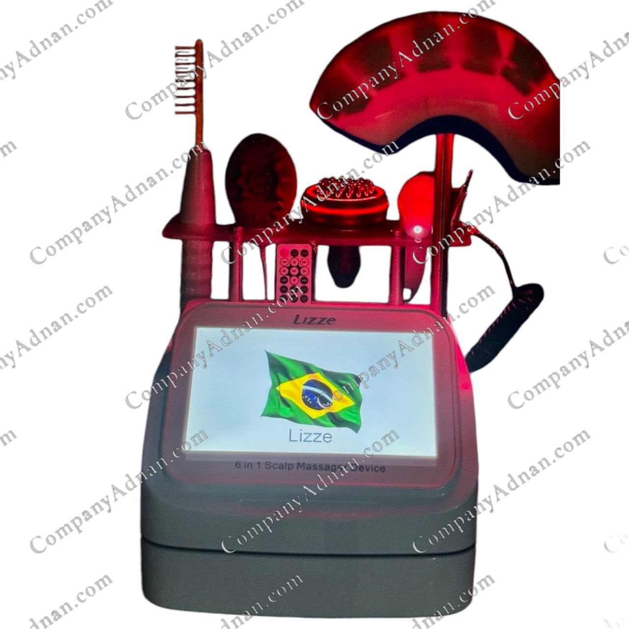  6 Function Large Screen Sculpting Scrub Machine + Hair Growth Cap