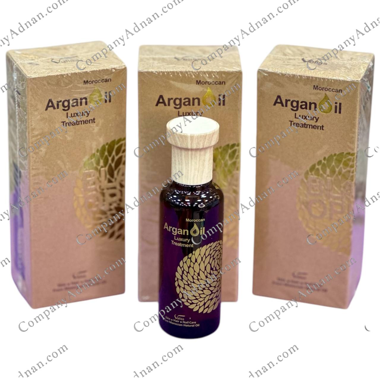 Luxury Argan Oil in American Wood