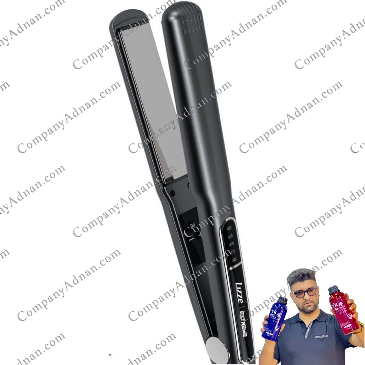 Lizze Extreme Hair Straightener 480F - اتو مو لیز اکستریم اورجینال برزیلی