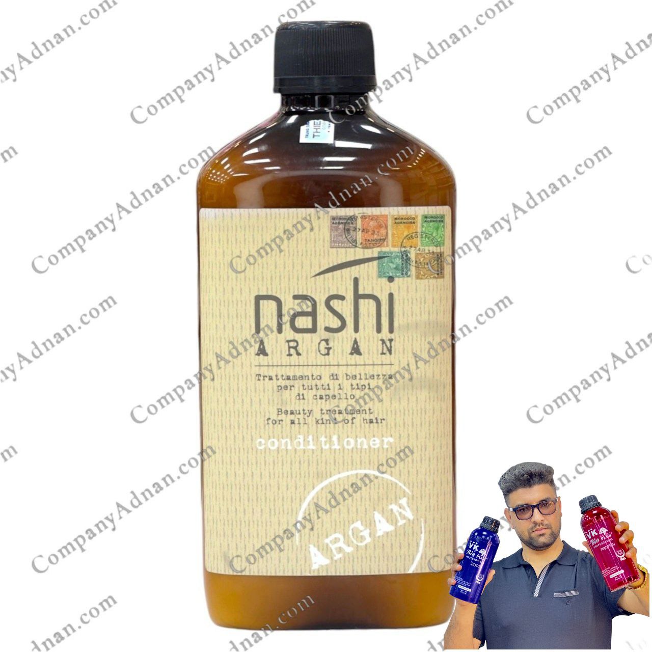 کاندیشنر و نرم کننده مو ناشی آرگان حجم 500 میل