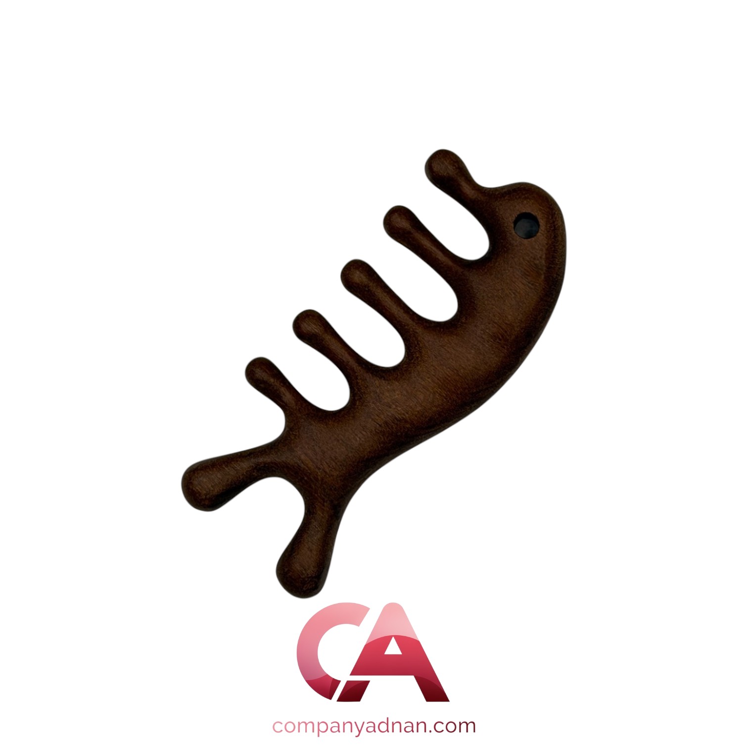 برس چوبی ماساژ اسکالپ مدل 7 سر