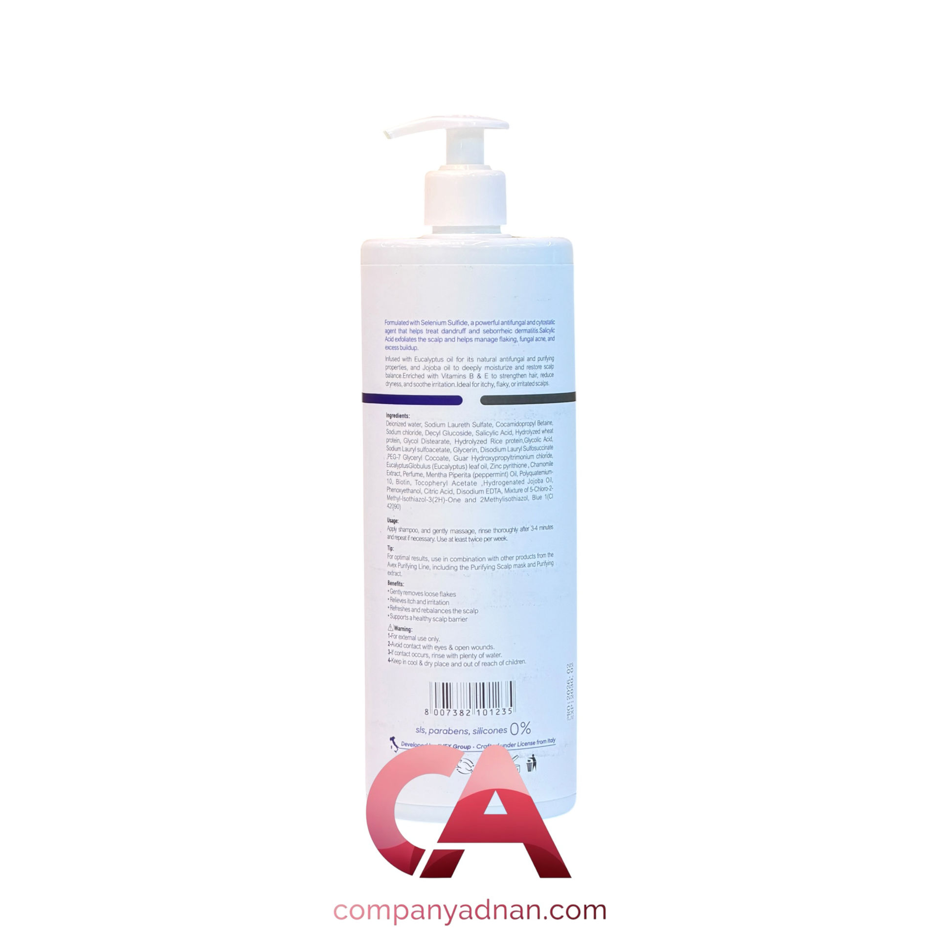 شامپو پیوریفایینگ اوکس | Purifying Scalp Cleanser AVEX