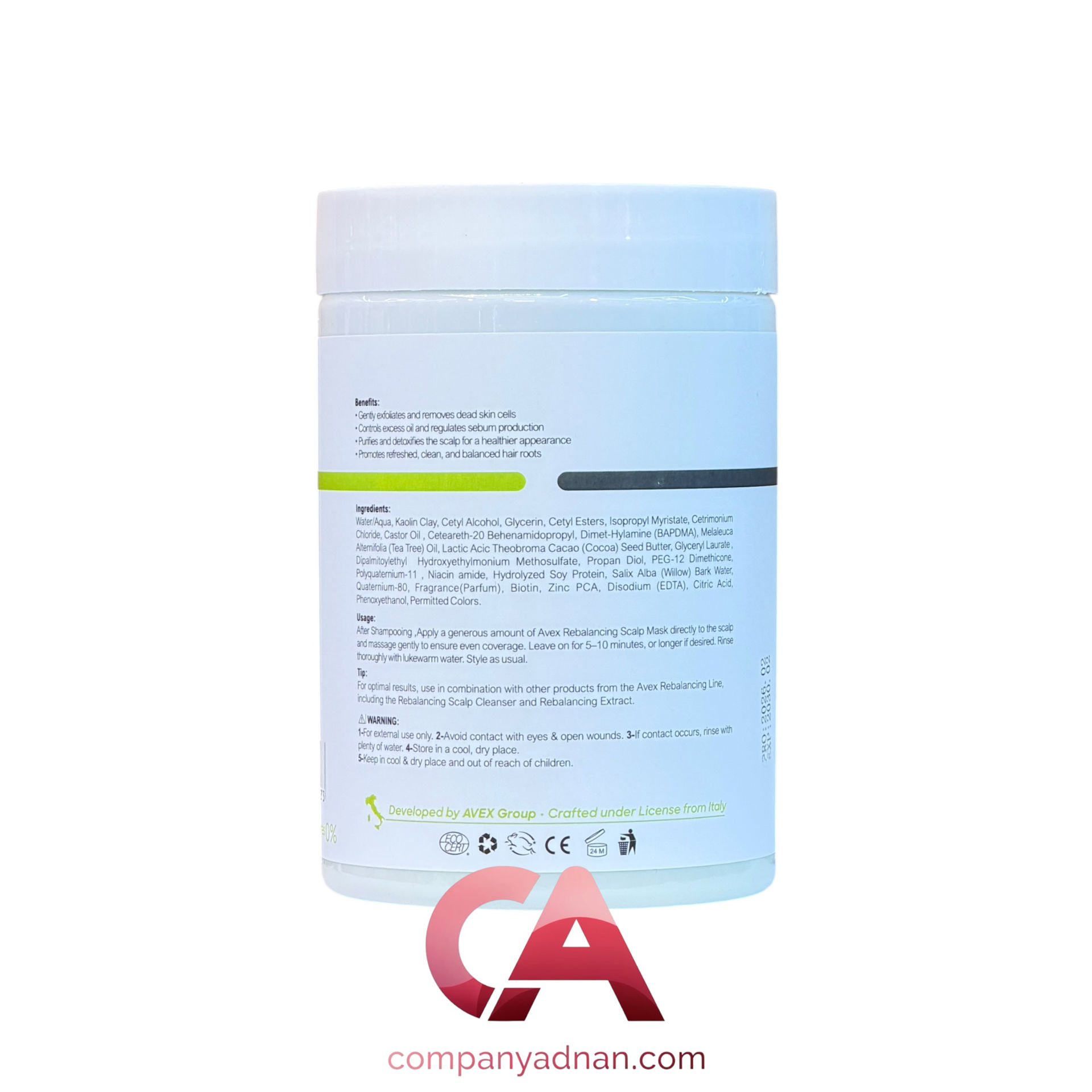 ماسک ریبالانسینگ اوکس | avex-rebalancing-mask