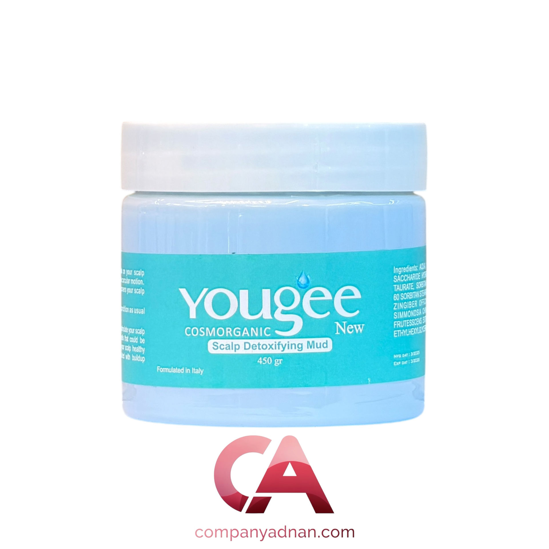 کرم فلوئید سم زدایی مو یوگی YOUGEE (دیتوکس)