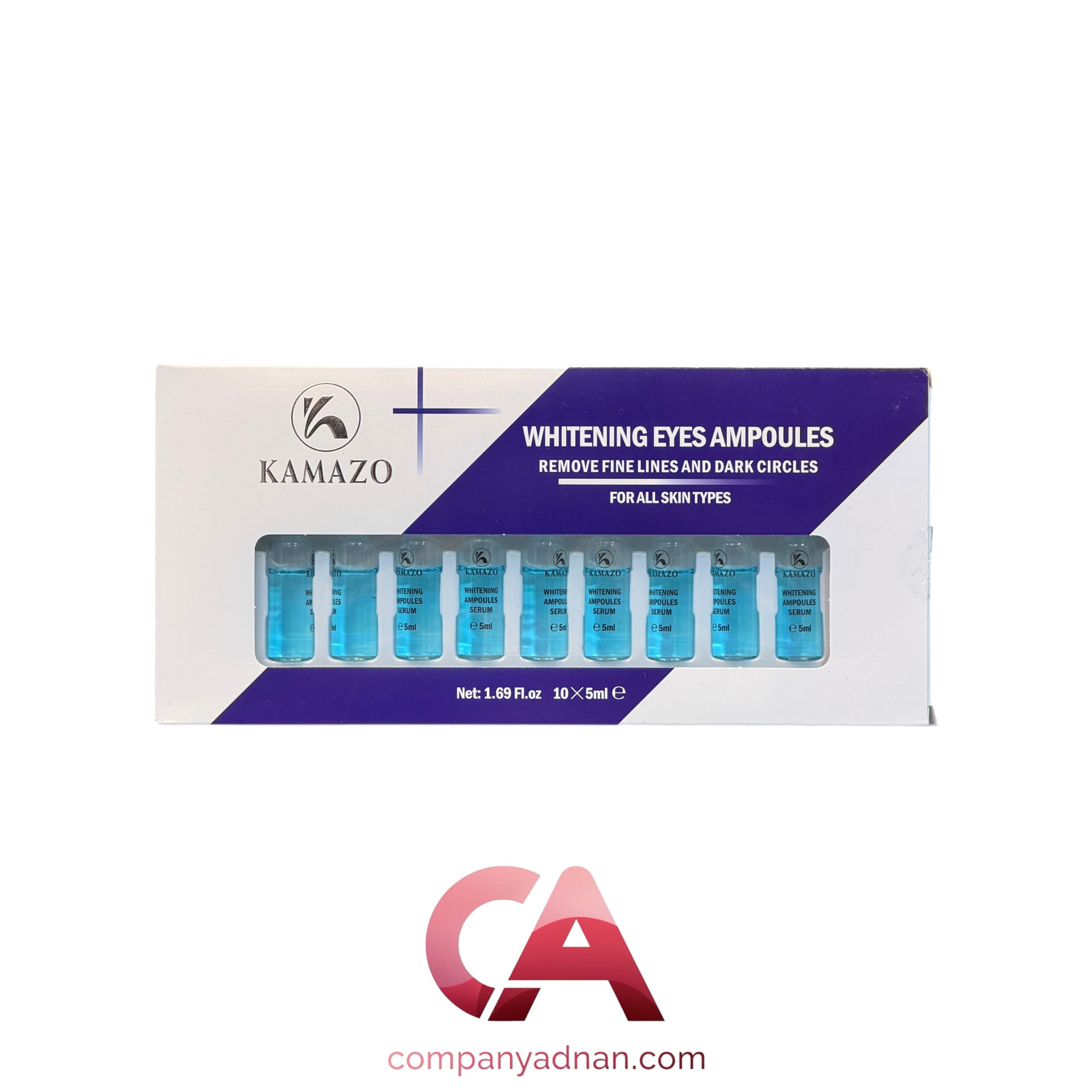 پک ویال دور چشم کامازو 10*5ml