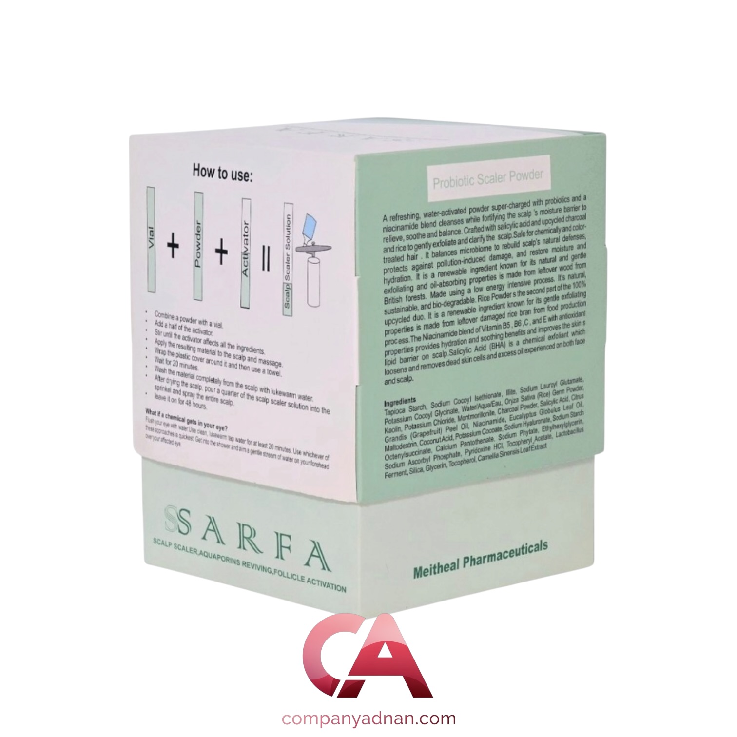 پک ضد ریزش سارفا(اسکیلر) | Sarfa Anti-Hair Loss Set