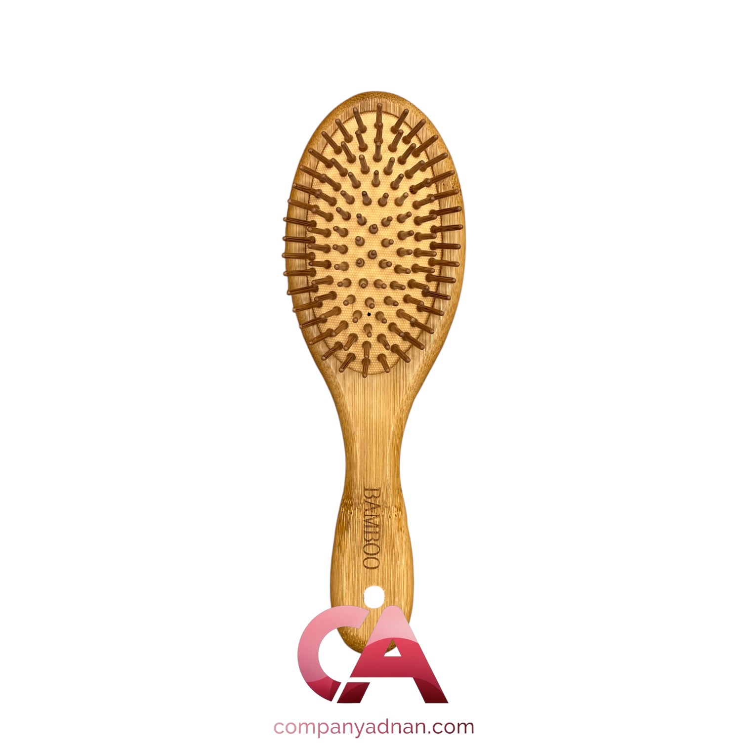 برس مو چوبی بامبو بیضی کوچک | Bamboo wooden hair SMALL