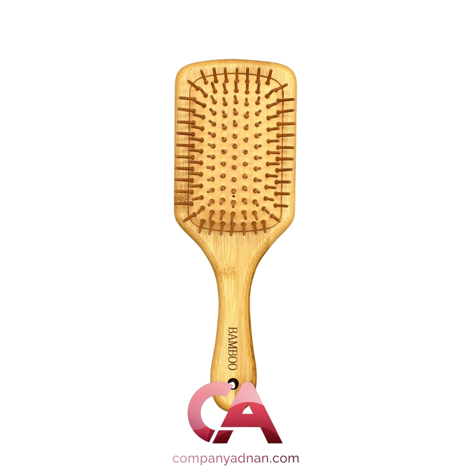 برس مو چوبی بامبو مستطیل | Bamboo wooden hair