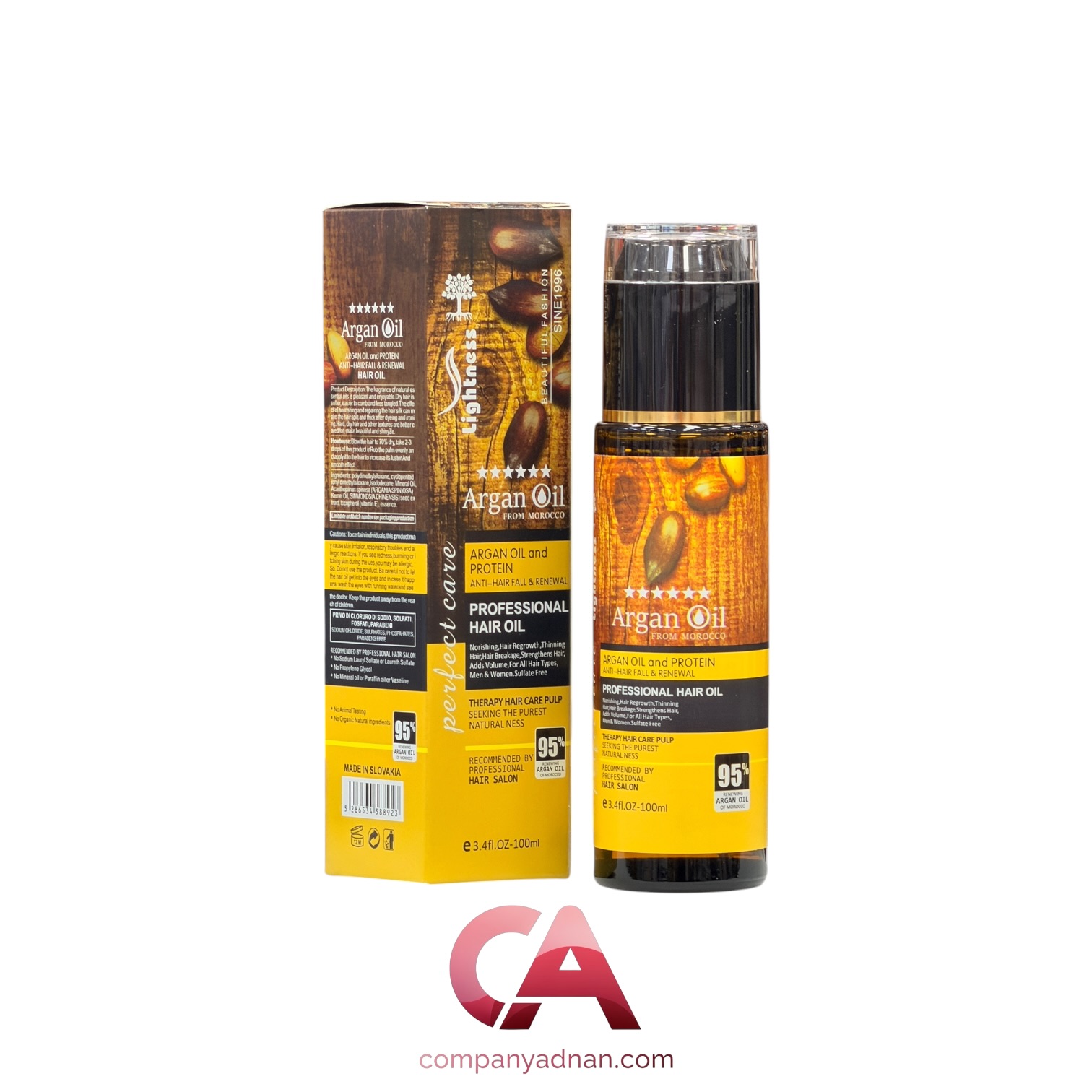 روغن آرگان لایتنس ا lightness Argan Oil