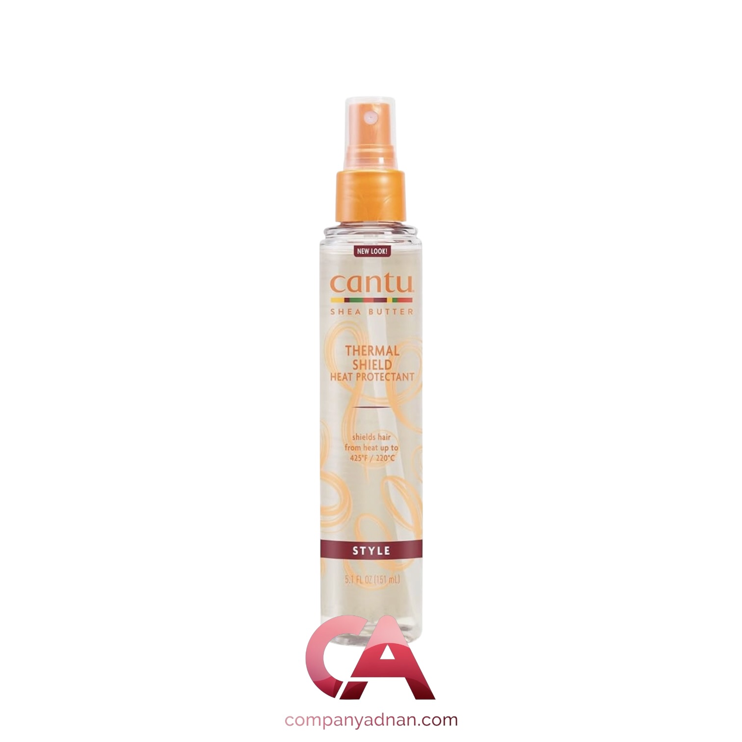 اسپری محافظ حرارتی موی فر کنتو Cantu Thermal Shield Heat Protectant حجم 151 میلی لیتر