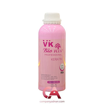 کراتین صورتی وی کی بیو پلاس vk bio plus موی نچرال و فر