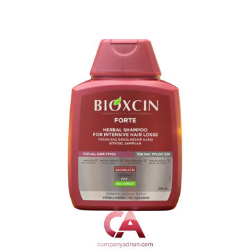 شامپو ضد ریزش انواع مو فورت بیوکسین Bioxcin Forte Herbal Shampoo 300Ml