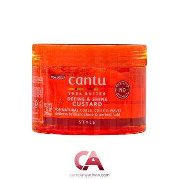 کاسترد حالت‌دهنده و براق ‌کننده کنتو Cantu Define & Shine Custard حجم 340 گرم