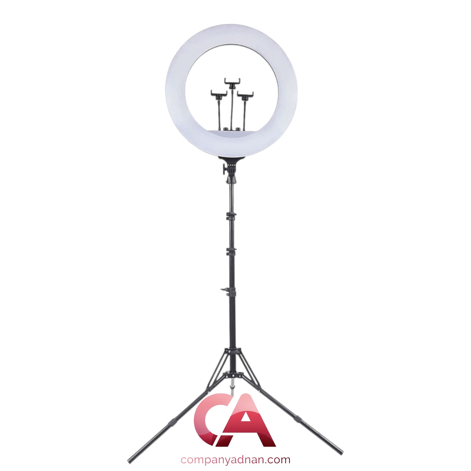 رینگ لایت 18 اینچ مدل RL-18 به همراه سه پایه (اورجینال) ا RL-18 LED Soft Ring Light With Tripod