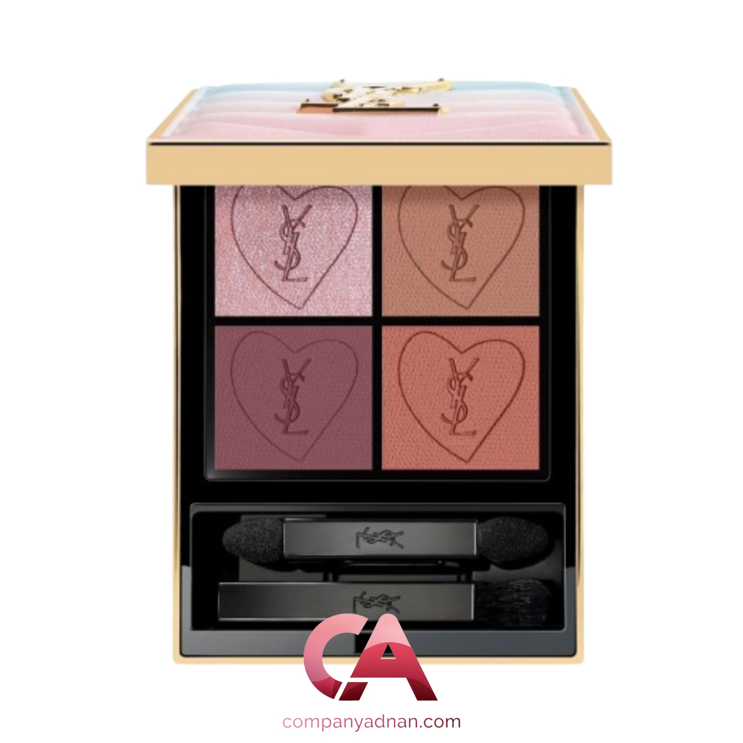 پالت سایه 4 رنگ  مدل بلومینگ لوست ایو سن لورن  YSL