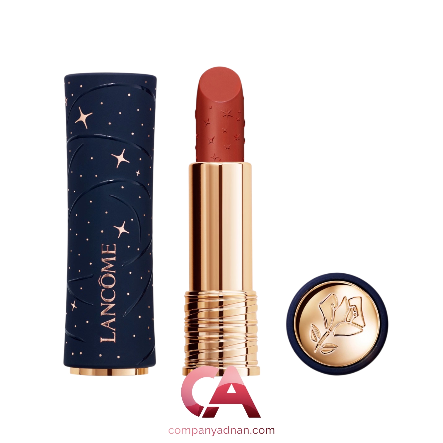 رژ لب جامد مات لانکوم مدل LABSOLU ROUGE 196