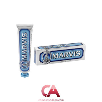 خمیر دندان مارویس مدل نعناع دریایی حجم 85میل MARVIS AQUATIC MINT