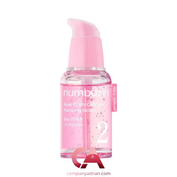 سرم کلاژن رز پی دی آر ان نامبوزین Numbuzin Rose Pdrn Collagen 6 Peptides 30Ml