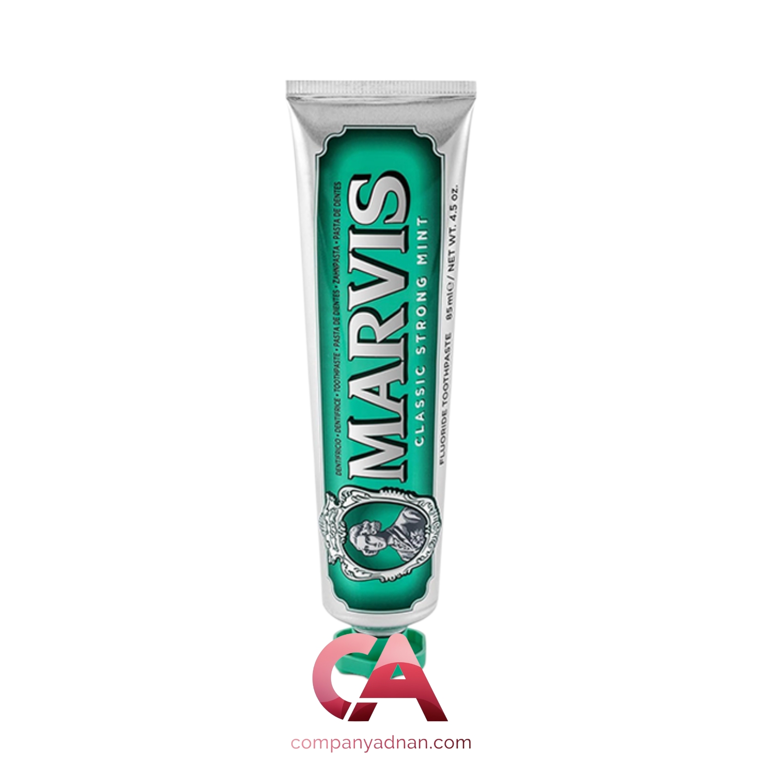 خمیر دندان نعنا کلاسیک مارویس Marvis Classic Strong Mint 85Ml