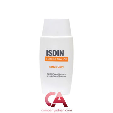 ضد آفتاب ایزدین ضد لک  Isdin مدل اکتیو یونیفای Active Unify ضد لک SPF 50