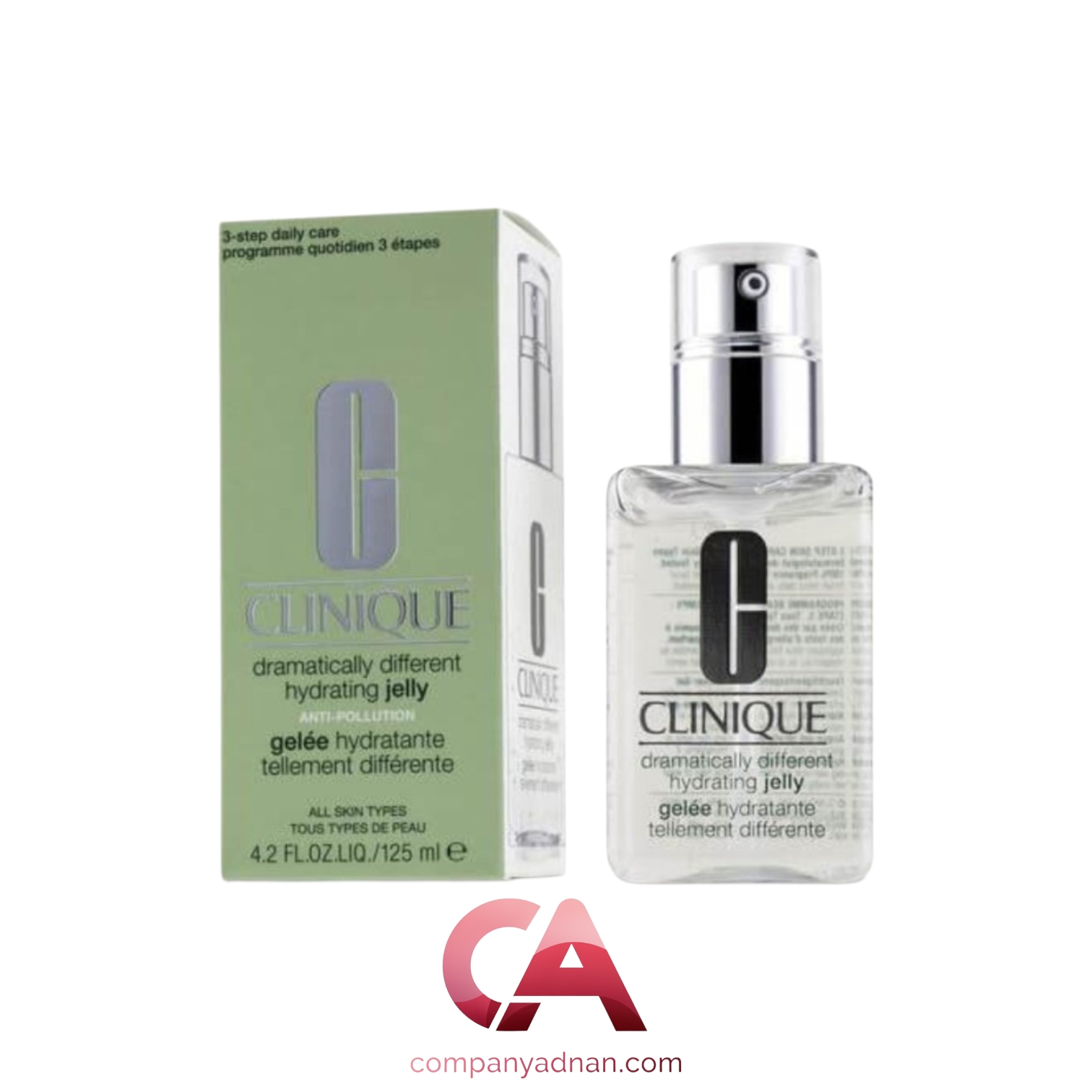 ژل آبرسان دراماتیکالی دیفرنت کلینیک Clinique حجم 125mil