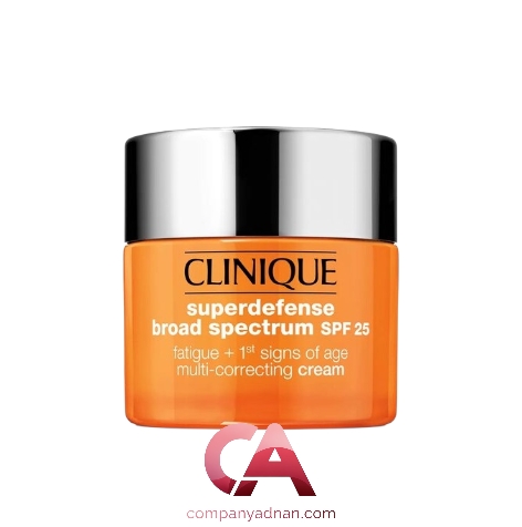کرم روز ضد پیری و جوانساز کلینیک Clinique مدل Superdefense SPF25 حجم 50 میل