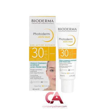 کرم ضد آفتاب بایودرما فتودرم ضد جوش آکنه مت Bioderma