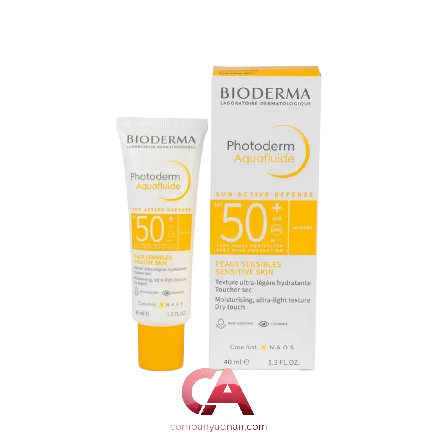 ضد آفتاب فتودرم Photoderm بیودرما Bioderma آکوا فلویید Aquafluide بی رنگ