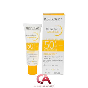 ضد آفتاب فتودرم Photoderm بیودرما Bioderma آکوا فلویید Aquafluide بی رنگ