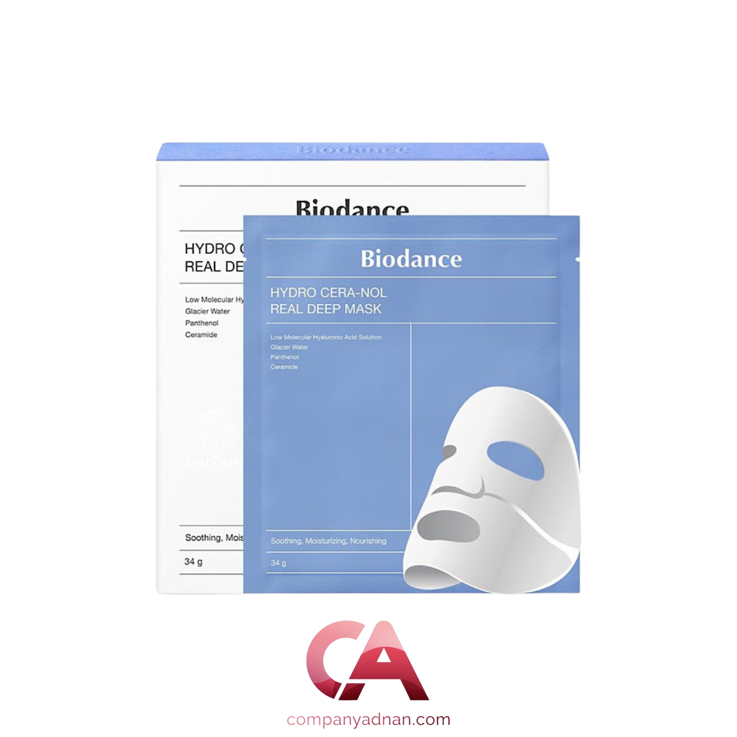 ماسک آبرسان و تقویت کننده هیالورونیک بایودنس