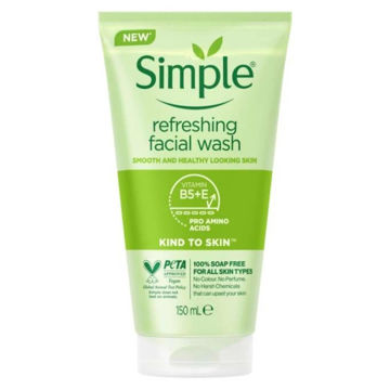 ژل شستشوی صورت سیمپل مدل Refreshing حجم 150میلی لیتر