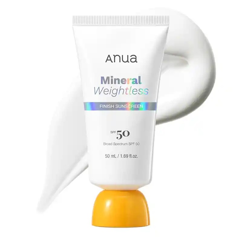 ضد آفتاب مینرال ویتلس آنوا (Anua Mineral Weightless Finish Sunscreen)