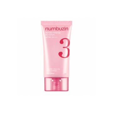 Numbuzin No. 3 No Filter Tone-Up Sun Serum SPF 50+ PA++++ (02 Glow)
